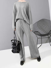 Load image into Gallery viewer, Round Neck Loose Casual Woman's Suit