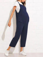 Load image into Gallery viewer, Casual Loose Sleeveless Round Neck Pregnant Women's Jumpsuit