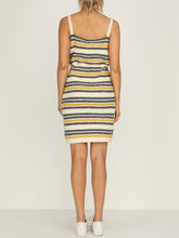 Load image into Gallery viewer, Striped Print Sleeveless Loose Dress