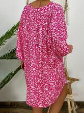 Load image into Gallery viewer, Fashion Floral Print V-neck Dress