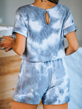 Load image into Gallery viewer, Fashion Round Neck Tie-dye Casual Suit