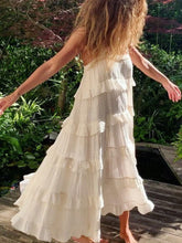 Load image into Gallery viewer, Bohemian Elegant Holiday Maxi Dress