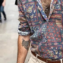 Load image into Gallery viewer, Men Vintage Casual Pattern Printed Shirts
