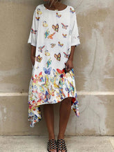 Load image into Gallery viewer, Printed Irregular Dress