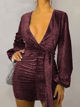 Load image into Gallery viewer, Fashion Sexy Solid Color Slim Midi Dress