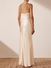 Load image into Gallery viewer, Deep V Sling Waist Evening Dress
