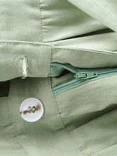 Load image into Gallery viewer, Button Belted Pockets Romper