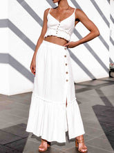 Load image into Gallery viewer, Sexy Sling Solid Color Split Two-piece Suit