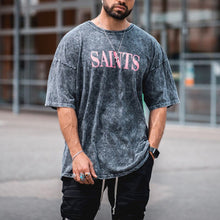 Load image into Gallery viewer, Men'S Round Neck Fashion Printed Short-Sleeved T-Shirt