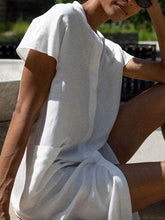 Load image into Gallery viewer, Casual Fashion Round Neck Solid Color Dress