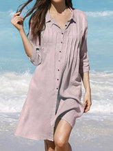 Load image into Gallery viewer, Casual Button Dress