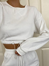 Load image into Gallery viewer, Round Neck Solid Color Loose Suit