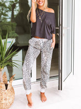 Load image into Gallery viewer, Loose Suit with Round Neck Pocket