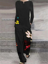Load image into Gallery viewer, Casual Loose Fashion Floral Jumpsuit