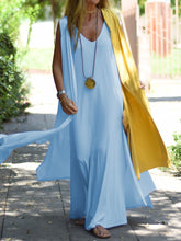 Load image into Gallery viewer, Casual Loose V-Neck Dress Coat Two-Piece Suit