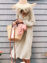 Load image into Gallery viewer, Bohemian Holiday Solid Cotton Dress