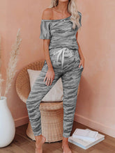 Load image into Gallery viewer, Casual Loose Camouflage Pregnant Women Two-piece Suit