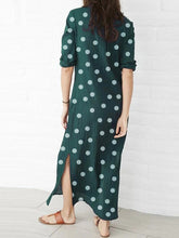 Load image into Gallery viewer, Printed V-Neck Dress