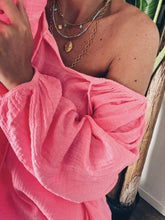 Load image into Gallery viewer, V-Neck Long Sleeve Loose T-Shirt