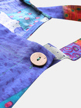 Load image into Gallery viewer, Vintage Printed Sleeveless Loose Overalls Jumpsuit