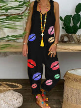 Load image into Gallery viewer, Fashion Casual Printed Jumpsuit