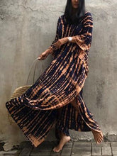 Load image into Gallery viewer, Exotic Style Tie-dye Loose Casual Dress