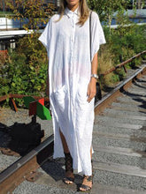 Load image into Gallery viewer, Fashionable Casual Solid Color Maxi Dress