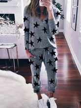 Load image into Gallery viewer, Loose Casual Top Pants Knitted Suit