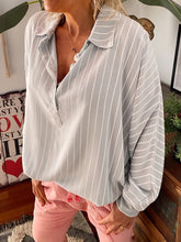 Load image into Gallery viewer, Striped Casual Loose Blouses