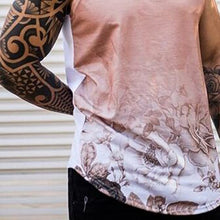 Load image into Gallery viewer, Men'S Floral Print Gradient Vest