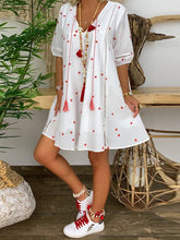 Load image into Gallery viewer, Short Sleeve Loose Casual Dress