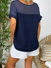 Load image into Gallery viewer, Casual V-Neck Short Sleeve T-Shirt