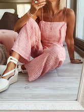 Load image into Gallery viewer, Casual Striped Sleeveless Suit