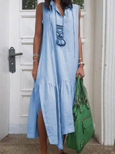 Load image into Gallery viewer, Fashion Casual Sleeveless Dress