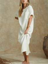 Load image into Gallery viewer, Simple Casual Loose Comfortable Dress