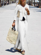 Load image into Gallery viewer, Fashionable Casual Loose Shirt Skirt Suit