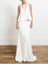 Load image into Gallery viewer, Ice Silk Solid Color Summer Dress Women Suit