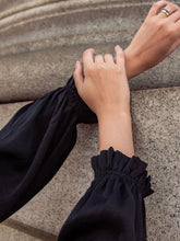 Load image into Gallery viewer, V-neck Solid Color Wide Loose Dress