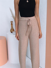 Load image into Gallery viewer, Solid Color Vest Trousers Knitted Suit