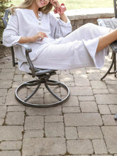 Load image into Gallery viewer, V-neck Button-shaped Solid Color Loose Suit