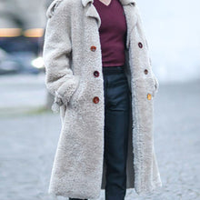 Load image into Gallery viewer, Men'S Retro Single-Breasted Long Sleeve Pocket Coat