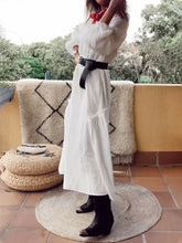 Load image into Gallery viewer, Fashionable Solid Color V-neck Casual Dress