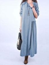 Load image into Gallery viewer, Casual Solid Color Fashion Wild Dress