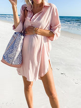 Load image into Gallery viewer, Solid Color Maternity Shirt