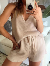 Load image into Gallery viewer, Casual Loose Solid Color Sleeveless Two-piece Suit