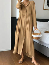 Load image into Gallery viewer, Simple And Loose Casual Comfortable Maxi Dress