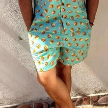 Load image into Gallery viewer, Men Floral Print Two-Piece Set