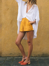 Load image into Gallery viewer, Simple Casual Loose Shirt Shorts Suit