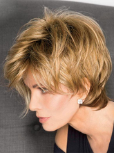 Load image into Gallery viewer, Blonde Short Edgy Asymmetrical Pixie Cut Synthetic Wigs