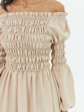 Load image into Gallery viewer, Single Collar Solid Color Elegant Dress